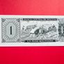 Bolivia  1  Peso  Boliviano  1962. Scarce   Pick 152 . ( Uncirculated ) Image 2