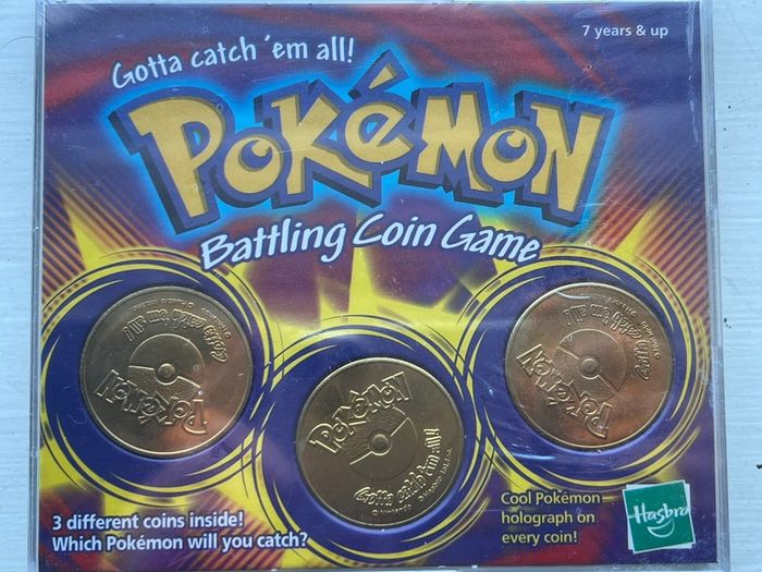 Pokemon 2000 Battling Coin Game Sealed box