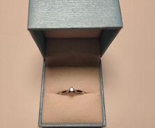 Genuine engagement ring