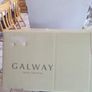 Vintage Large Galway Crystal Bowl 11 X 5.3 Inches In Original Box Image 8