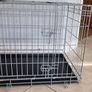 Collapsible metal dog crate Image 2
