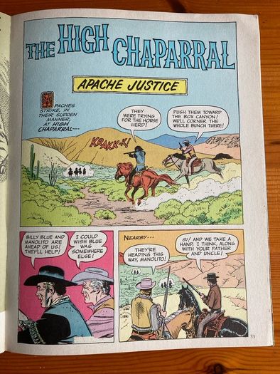 'The High Chaparral' annual 1969