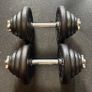 2 x 20KG Adjustable Dumbbells Image 3