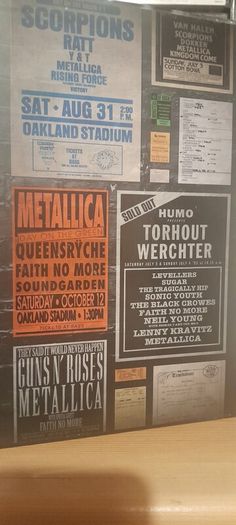 rock music books...metallica
