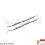 2x Dental Hygienist Examination Probe 6 Double Ended Endodontic Dentist Pick Tools Image 2