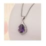 Beautiful Purple Jewellery Set Image 3