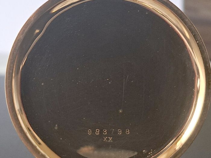 Swiss Avis Pocket Watch - 10kt Gold Filled Hunter Case -1950s