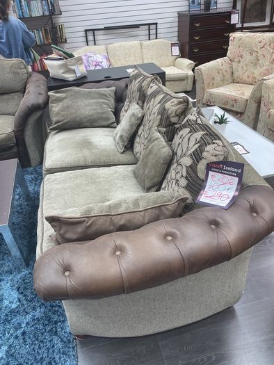 sofa and one armchair