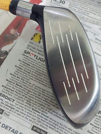 BB PLUS HyperForged Nickent 5 wood Driver golf club, in very good condition