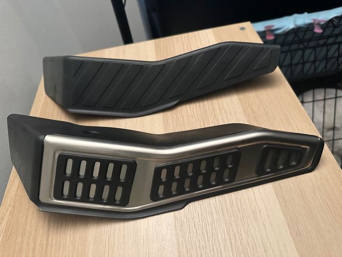 VW Golf 7 Audi A3 8V footrest pedal plate cover Octavia 3 stainless steel