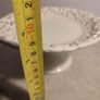 Vintage pedestal cake stand set of 2 one large the anther one is smaller. Image 5