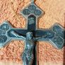 nice vintage station of the cross crucifix Image 3