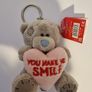 Me to You Tatty Teddy Keyring - BNWT - "You Make Me Smile" Image 5