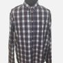 Wrangler Mens Blue Red Check Long Sleeve Cotton Casual Shirt XL including postage Image 3