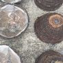 ( 24 ) wicker Hanging Baskets Image 2