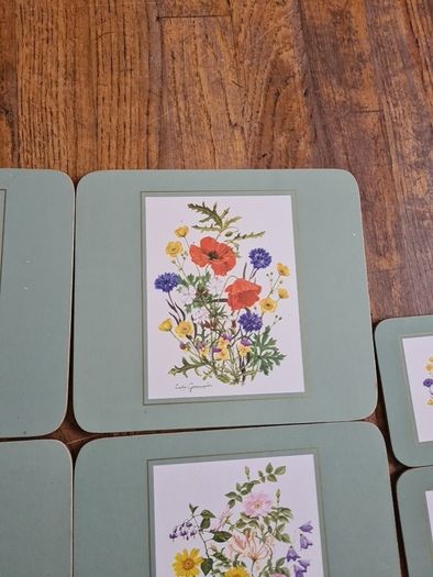 floral tablemats
