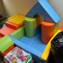 Soft Play Set  Ball Pit, Castle Blocks, Step & Sl Image 3