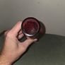 Hand Blown Antique Cranberry Glass Vase Image 7