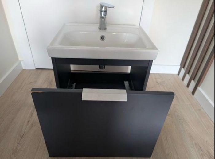 SONAS Stockholm 50cm Wall Hung Vanity Unit