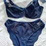 Fantasie Estelle - Underwired Side Support Bra 30F and Briefs S - Navy - BNWT RRP 80 Image 7