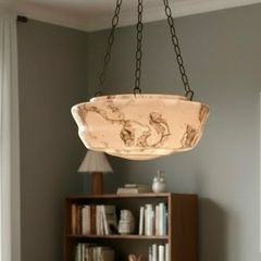 Vintage Glass Lightshade