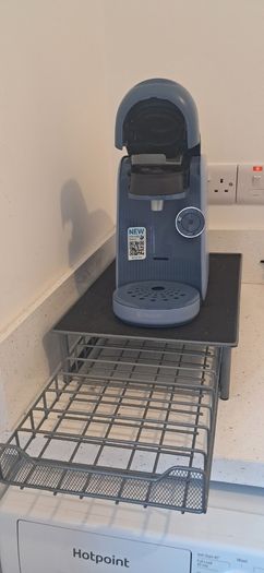 Tassimo Coffee Machine and pod holder