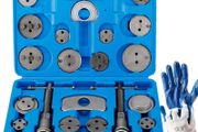 24pcs Heavy Duty Disc Brake Caliper Tool Set and Wind Back Kit for Brake Pad Replacement