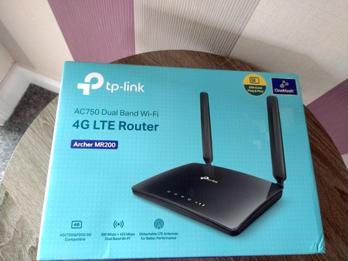 Tp-link Wireless 4g Lte Router Ac750 Archer | Mr200
