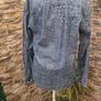 Jack and Jones denim Paisley print shirt unisex size Large Image 5