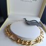 London Fog Gold link 8 inch Unisex Bracelet Image 2