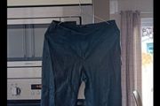 Zara leather look leggings