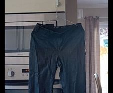 Zara leather look leggings