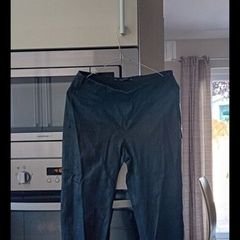 Zara leather look leggings