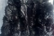 Black Fur Coat New Look Petite