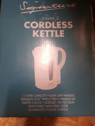 New white kettle
