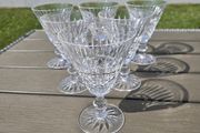 Vintage Full Set Of Waterford Crystal Large Wine Glasses Tramore Pattern