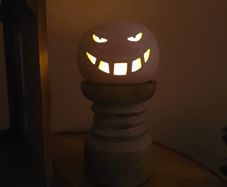 Pumpkin tea light