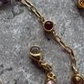 Official Taylor Swift Necklace Gold Tone Chain with Multicolour Stones Image 3