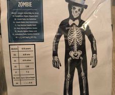 Halloween Costume - Skeleton