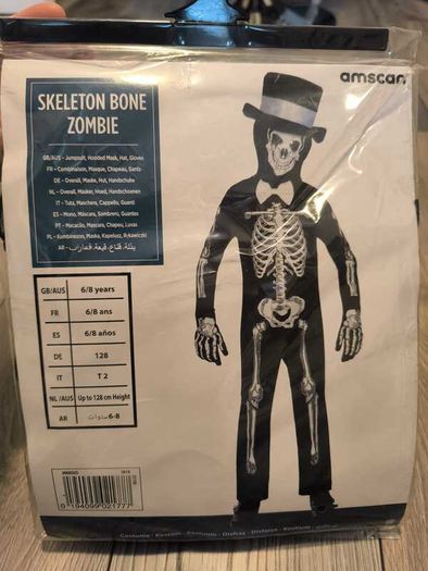 Halloween Costume - Skeleton