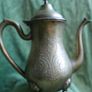 Vintage Old Antique brass tea pot  coffee pot Decorative Image 3