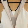 KAREN MILLEN Ivory & Black Lace Midi Dress Image 7