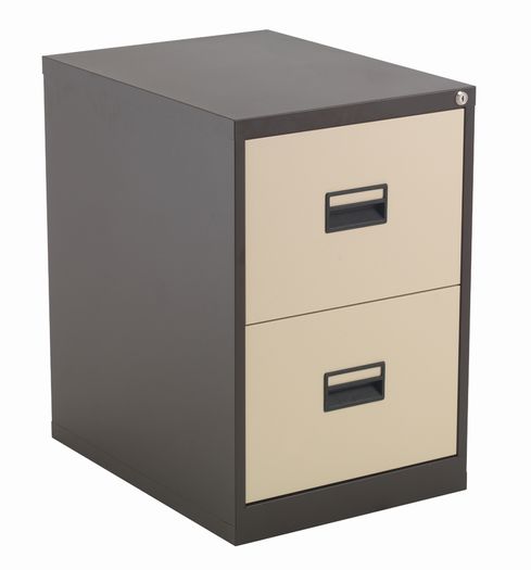 2 Drawer Metal Filing Cabinet