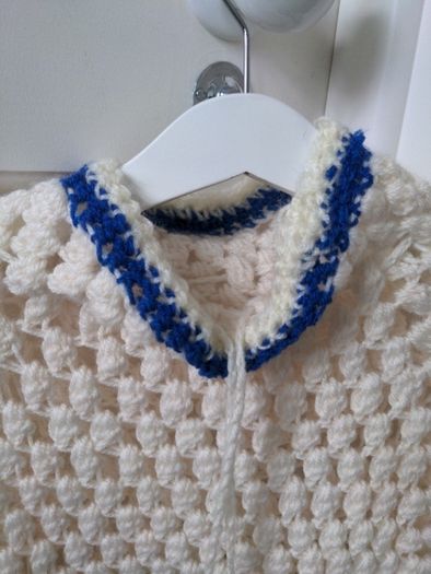 Girls crochet poncho