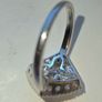 Beautiful Unique Diamond 18ct Gold ring Image 7