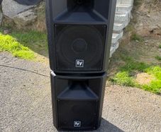Electro Voice SX 300 12" Passive Speakers with covers