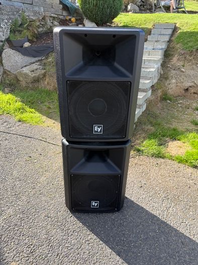 Electro Voice SX 300 12" Passive Speakers with covers