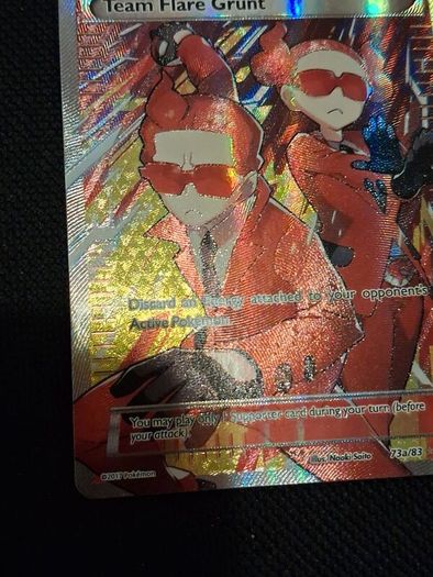 Pokemon Card : Team Flare Grunt