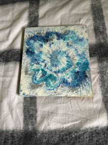 art& crafts- flower paint
