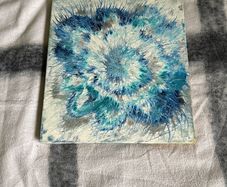 art& crafts- flower paint
